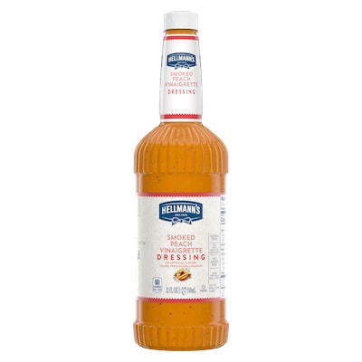 Hellmann's® Smoked Peach Vinaigrette 6 x 32 oz - I’m constantly looking for new flavor combinations like the Hellmann's® Smoked Peach Vinaigrette (6 x 32 oz) to keep my salads fresh and exciting.
