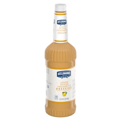 Hellmann's® Lemon Za'atar Salad Dressing 6 x 32 oz - I’m constantly looking for new flavor combinations like the Hellmann's® Lemon Za'atar Salad Dressing (6 x 32 oz) to keep my salads fresh and exciting.