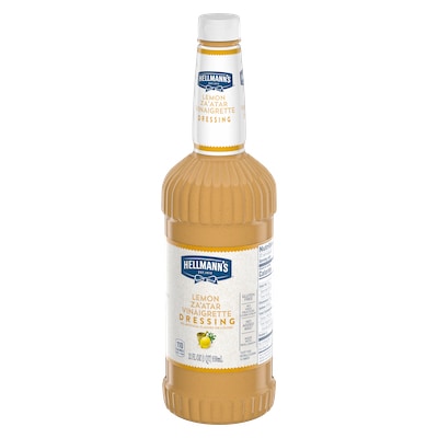 Hellmann's® Lemon Za'atar Salad Dressing 6 x 32 oz - I’m constantly looking for new flavor combinations like the Hellmann's® Lemon Za'atar Salad Dressing (6 x 32 oz) to keep my salads fresh and exciting.