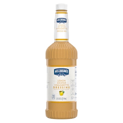 Hellmann's® Lemon Za'atar Salad Dressing 6 x 32 oz - I’m constantly looking for new flavor combinations like the Hellmann's® Lemon Za'atar Salad Dressing (6 x 32 oz) to keep my salads fresh and exciting.