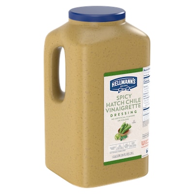 Hellmann's® Spicy Hatch Chile Vinaigrette - I’m constantly looking for new flavor combinations like the Hellmann's® Spicy Hatch Chile Vinaigrette (4 x 1 gal) to keep my salads fresh and exciting.