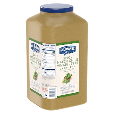 Hellmann's® Spicy Hatch Chile Vinaigrette - I’m constantly looking for new flavor combinations like the Hellmann's® Spicy Hatch Chile Vinaigrette (4 x 1 gal) to keep my salads fresh and exciting.