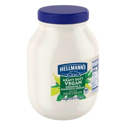 Hellmann's® Heavy Duty Vegan Mayonnaise 1 gal 4 pack - Explore new plant-forward dishes with Hellmann’s® Heavy Duty Vegan Mayonnaise.