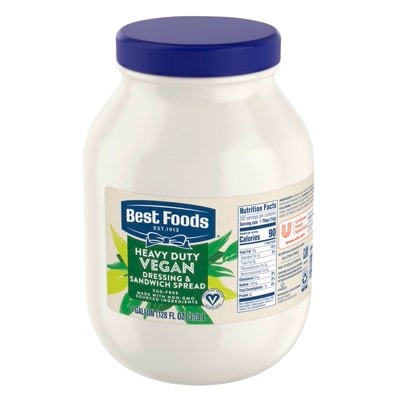 Best Foods® Heavy Duty Vegan Mayonnaise 1 gal 4 pack - Explore new plant-forward dishes with Best Foods® Heavy Duty Vegan Mayonnaise.