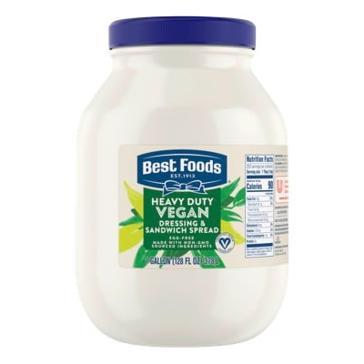 Best Foods® Heavy Duty Vegan Mayonnaise 1 gal 4 pack - Explore new plant-forward dishes with Best Foods® Heavy Duty Vegan Mayonnaise.