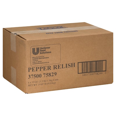 LeGout® Pepper Relish 6 x 3 lb - 