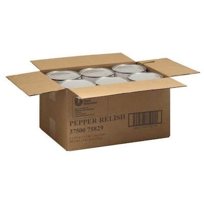 LeGout® Pepper Relish 6 x 3 lb - 