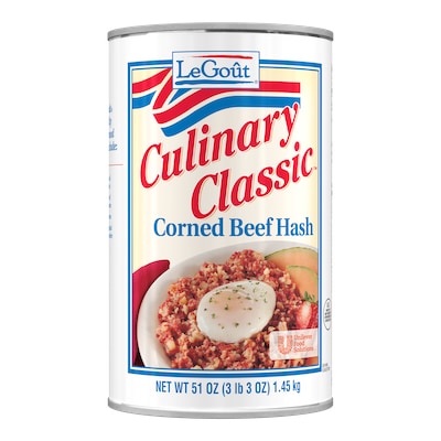 LeGout® Corned Beef Hash Canned Soup 12 x 51 oz - 