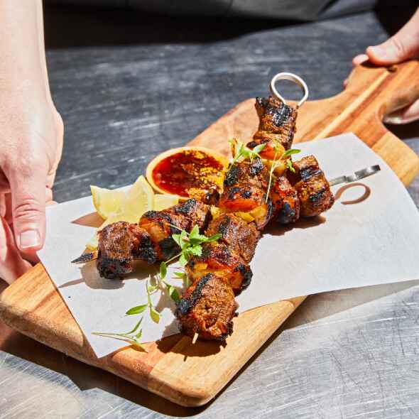 South African Lamb & Apricot Sosaties