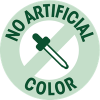 No artificial colors