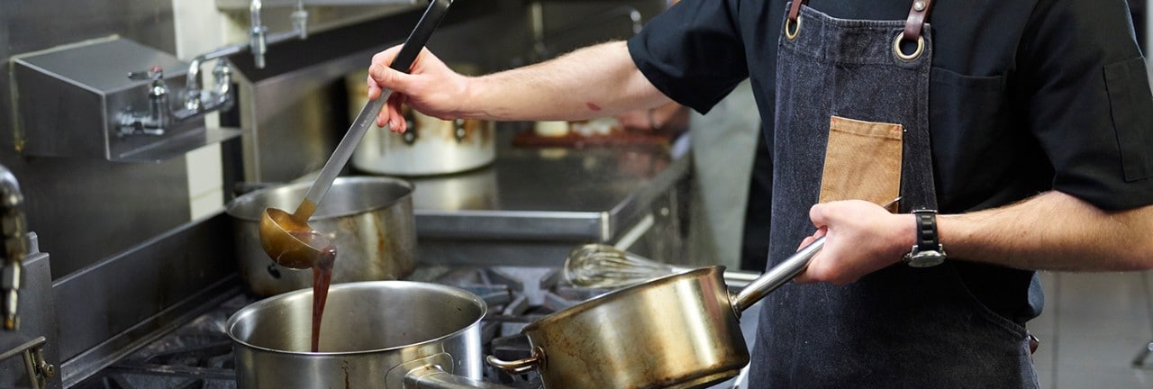 Soups for professional kitchens