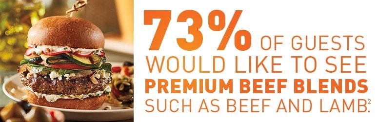 Premium beef blends Premium beef blends